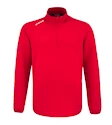 Heren hoodie CCM  LOCKER ROOM FLEECE 1/4 ZIP Red XXL
