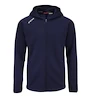 Heren hoodie CCM  LOCKER ROOM FLEECE FULL ZIP HOODIE true navy