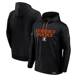 Heren hoodie Fanatics AP Rink Poly fleece Pullover Hood Anaheim Ducks