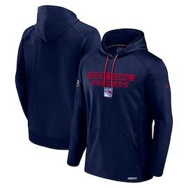 Heren hoodie Fanatics AP Rink Poly fleece Pullover Hood New York Rangers