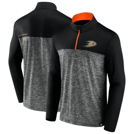 Heren hoodie Fanatics Iconische Defender 1/4 ritssluiting Mens Iconic Defender 1/4 Zip Anaheim Ducks