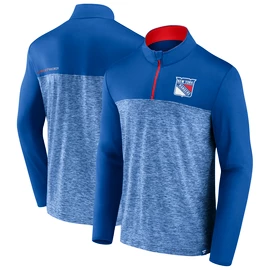 Heren hoodie Fanatics Iconische Defender 1/4 ritssluiting Mens Iconic Defender 1/4 Zip New York Rangers