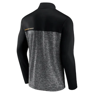 Heren hoodie Fanatics Iconische Defender 1/4 ritssluiting Mens Iconic Defender 1/4 Zip Pittsuburgh Penguins XXL