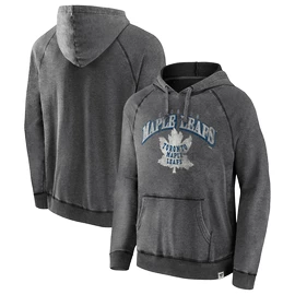 Heren hoodie Fanatics Mens True Classics Washed Pullover Hoodie Toronto Maple Leafs
