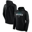 Heren hoodie Fanatics RINK Performance Pullover Hood RINK Performance Pullover Hood San Jose Sharks