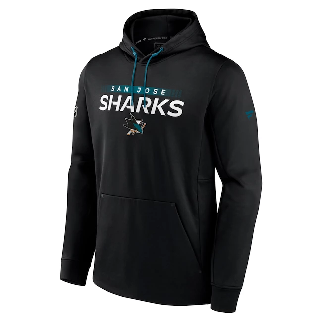 Heren hoodie Fanatics RINK Performance Pullover Hood RINK Performance Pullover Hood San Jose Sharks M