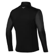 Heren hoodie Mizuno  Hybrid LS HZ/Black