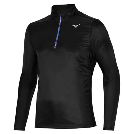 Heren hoodie Mizuno Hybrid LS HZ/Black