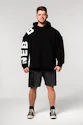 Heren hoodie Nebbia  Oversized Pullover Hoodie NO BS Black L