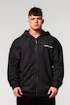 Heren hoodie Nebbia  Washed-off Zip Up Hoodie GYM BRO Black M