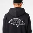 Heren hoodie New Era  NFL Outline logo po hoody Baltimore Ravens