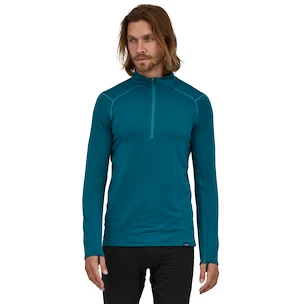 Heren hoodie Patagonia  Cap TW zip neck Wavy blue