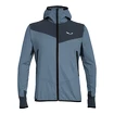 Heren hoodie Salewa  Agner Hybrid PL/DST Flint Stone Melange