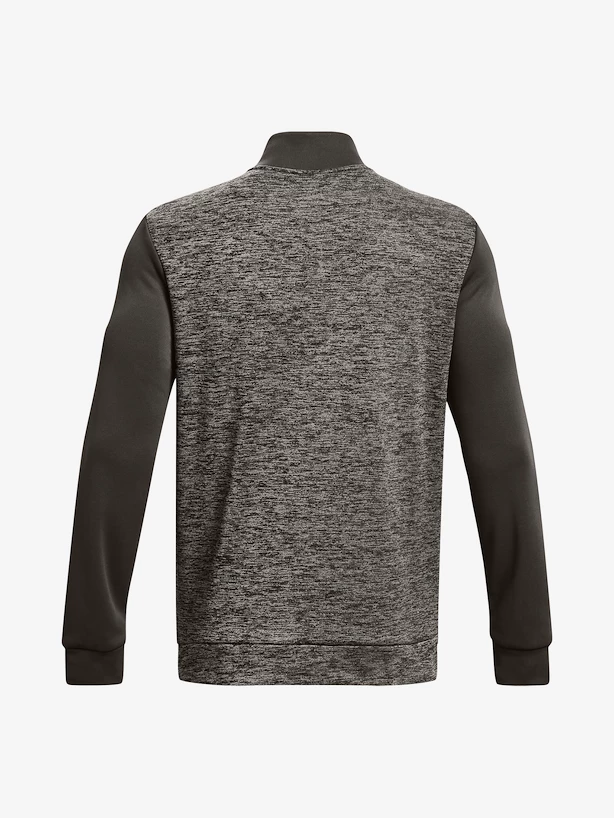 Heren hoodie Under Armour  Fleece Twist QZ-GRY