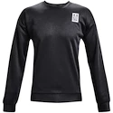 Heren hoodie Under Armour  RECOVER LS CREW-BLK