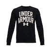Heren hoodie Under Armour  RIVAL TERRY CREW-BLK S