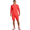 Heren hoodie Under Armour  RIVAL TERRY FZ HD Red