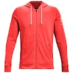 Heren hoodie Under Armour  RIVAL TERRY FZ HD Red M