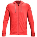 Heren hoodie Under Armour  RIVAL TERRY FZ HD Red M