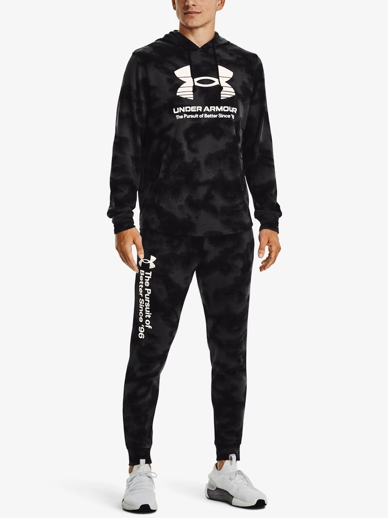 Heren hoodie Under Armour  Rival Terry Novelty HD-BLK