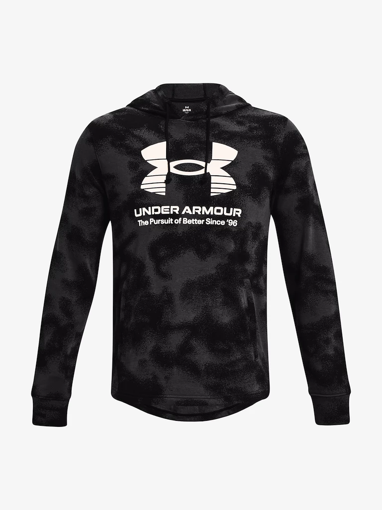 Heren hoodie Under Armour  Rival Terry Novelty HD-BLK