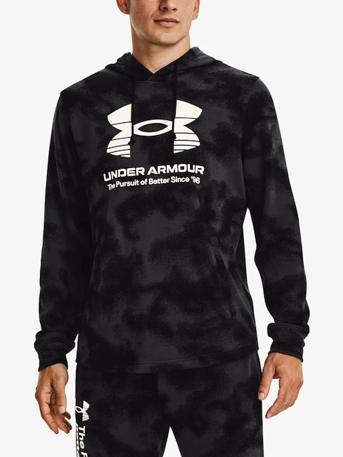 Heren hoodie Under Armour  Rival Terry Novelty HD-BLK