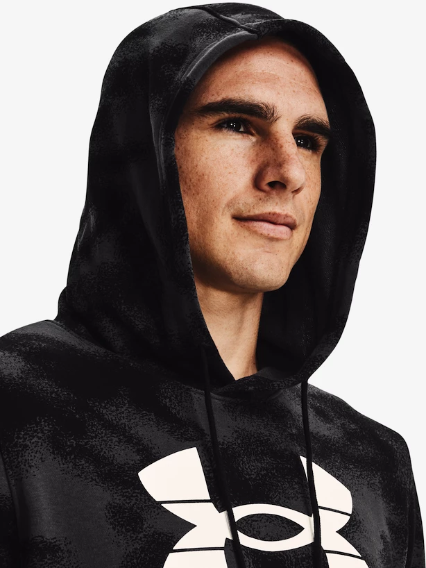 Heren hoodie Under Armour  Rival Terry Novelty HD-BLK