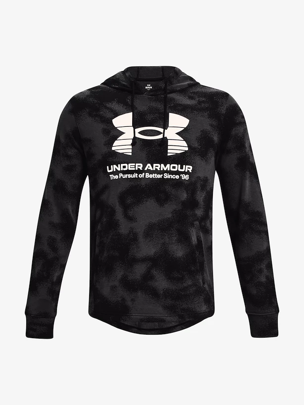 Heren hoodie Under Armour  Rival Terry Novelty HD-BLK