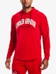 Heren hoodie Under Armour  Rival Try Athlc Dept HD-RED M