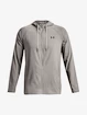 Heren hoodie Under Armour  Wvn Perforated Wndbreaker-GRY