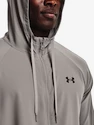 Heren hoodie Under Armour  Wvn Perforated Wndbreaker-GRY