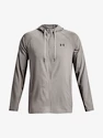 Heren hoodie Under Armour  Wvn Perforated Wndbreaker-GRY