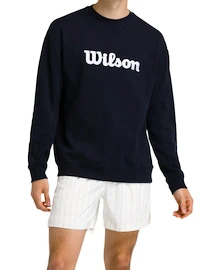 Heren hoodie Wilson M Parkside Crew Classic Navy