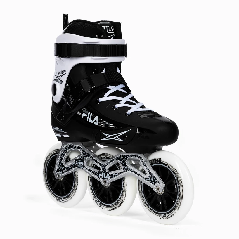 Przetestowano -  Heren inlineskates Fila  HOUDINI 125 Black/White  EUR 43