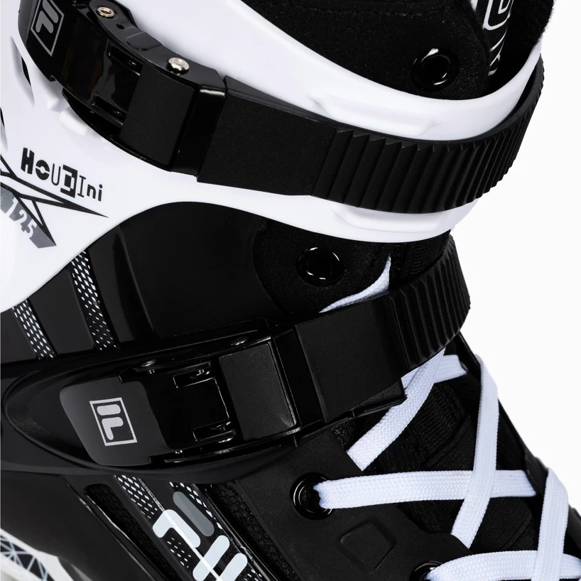 Przetestowano -  Heren inlineskates Fila  HOUDINI 125 Black/White  EUR 43