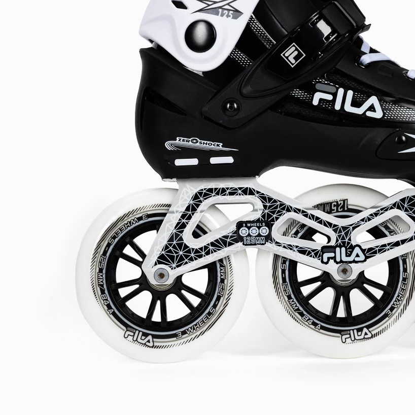 Przetestowano -  Heren inlineskates Fila  HOUDINI 125 Black/White  EUR 43