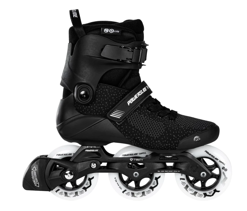 Heren inlineskates Powerslide  Swell Lite Black 100 Trinity  46-47