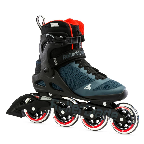 Heren inlineskates Rollerblade  MACROBLADE 90 Blue/Orange