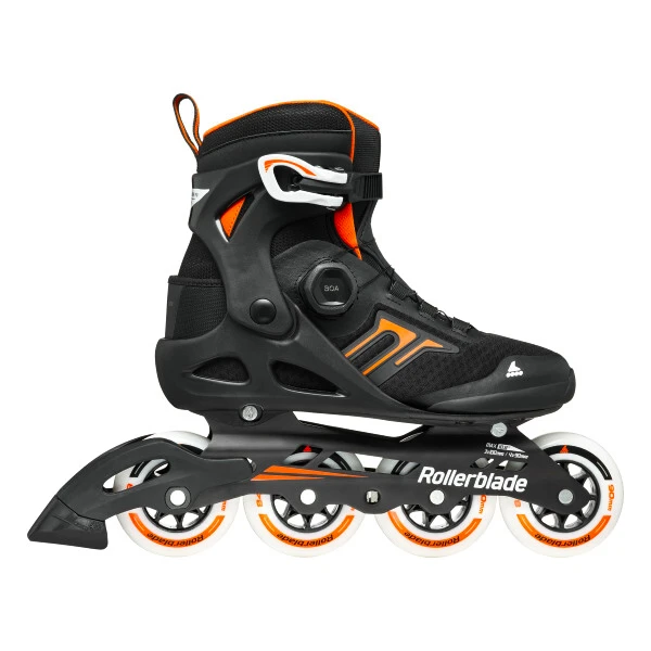 Heren inlineskates Rollerblade  Macroblade 90 BOA Black/Orange