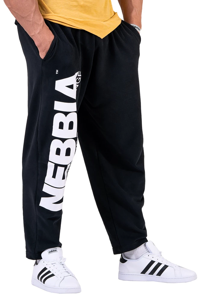 Heren joggingbroek Nebbia  Beast Mode On iconic sweatpants 186&nbsp;black