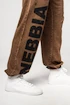 Heren joggingbroek Nebbia  Washed-off Gym Sweatpants Baggy Style GYM BRO 373 Ligth Brown