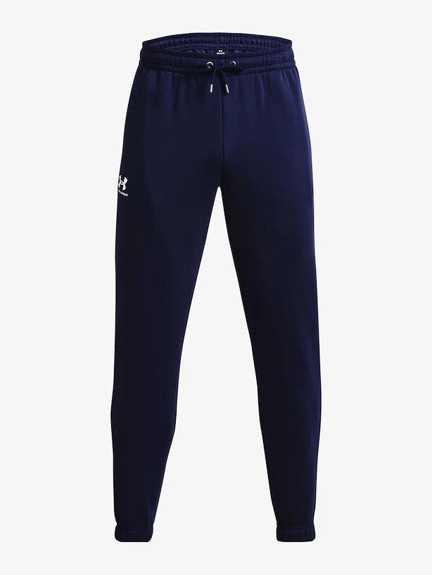 Heren joggingbroek Under Armour  Essential Fleece Jogger-NVY