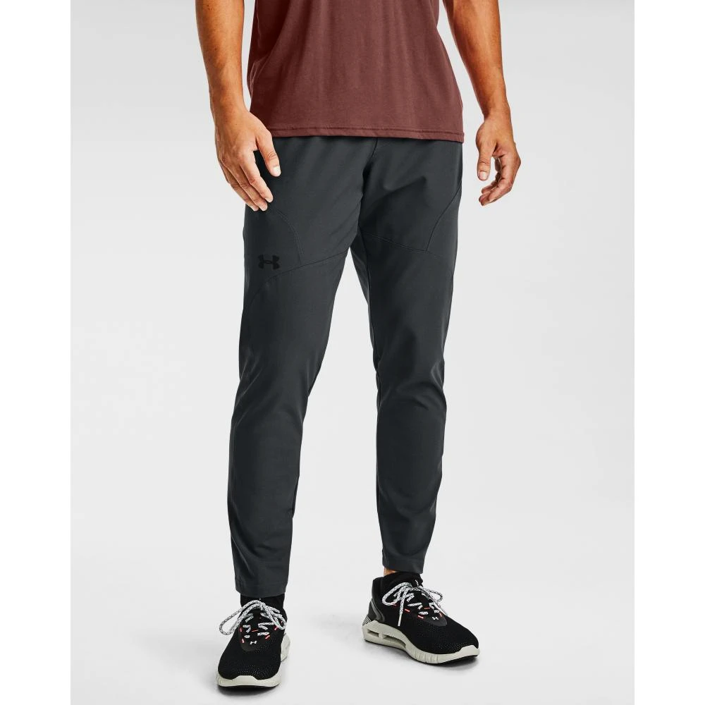 Heren joggingbroek Under Armour  UNSTOPPABLE TAPERED PANTS Grey