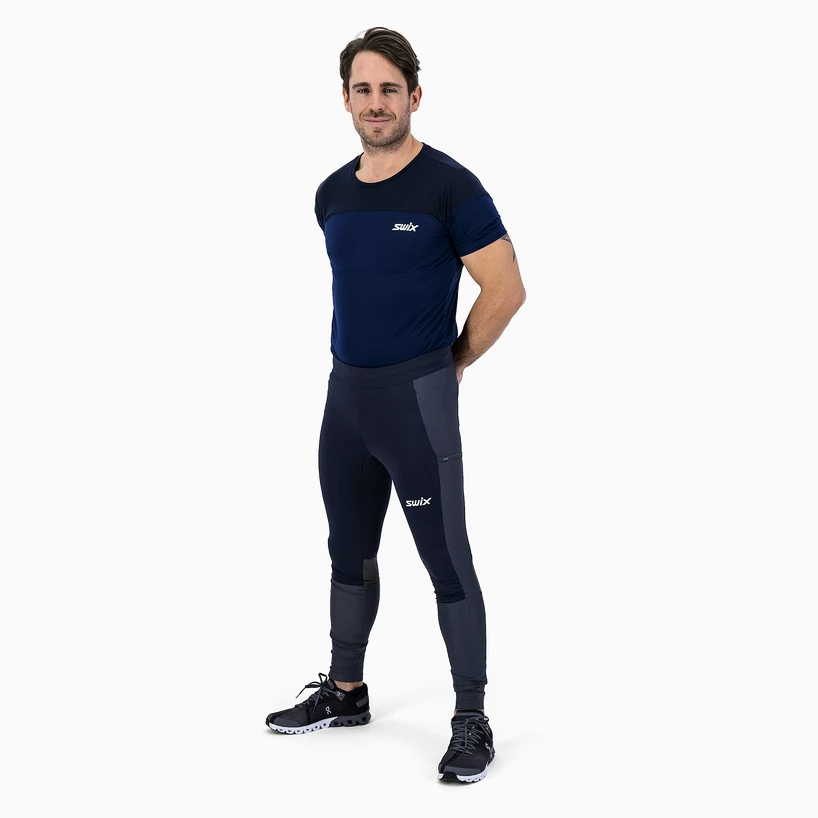 Heren legging Swix  Motion Premium Dark Navy XL