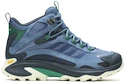 Heren outdoorschoenen Merrell  Moab Speed 2 Mid Gtx Steel Blue  UK 11