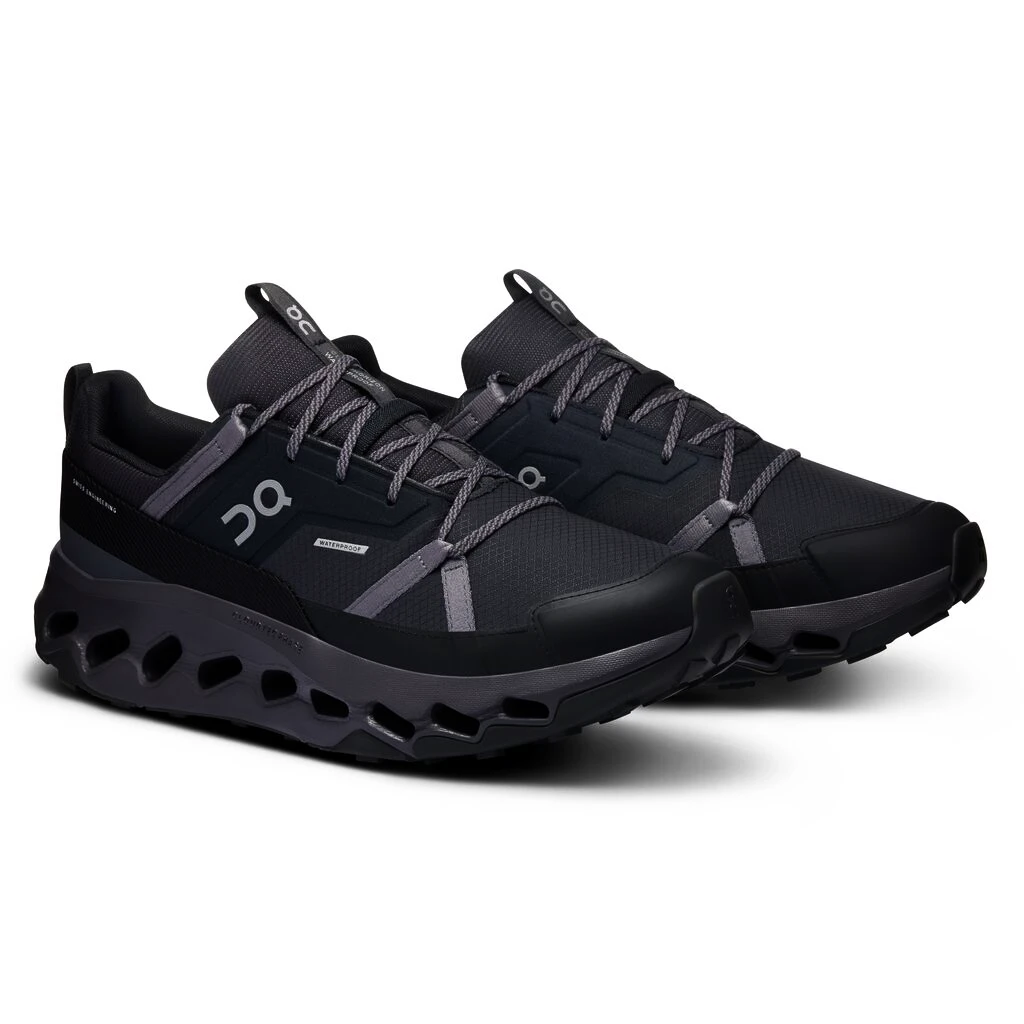 Heren outdoorschoenen On Cloudhorizon WP Black/Eclipse