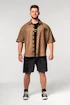 Heren overhemd Nebbia  Washed-off Oversized Shirt 90s THROWBACK 347 Light Brown