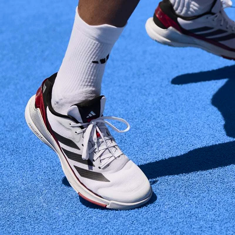 Heren padellaarzen adidas  Crazyquick Ls Padel White