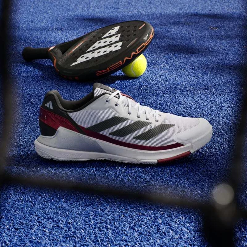 Heren padellaarzen adidas  Crazyquick Ls Padel White