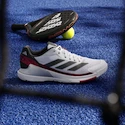 Heren padellaarzen adidas  Crazyquick Ls Padel White